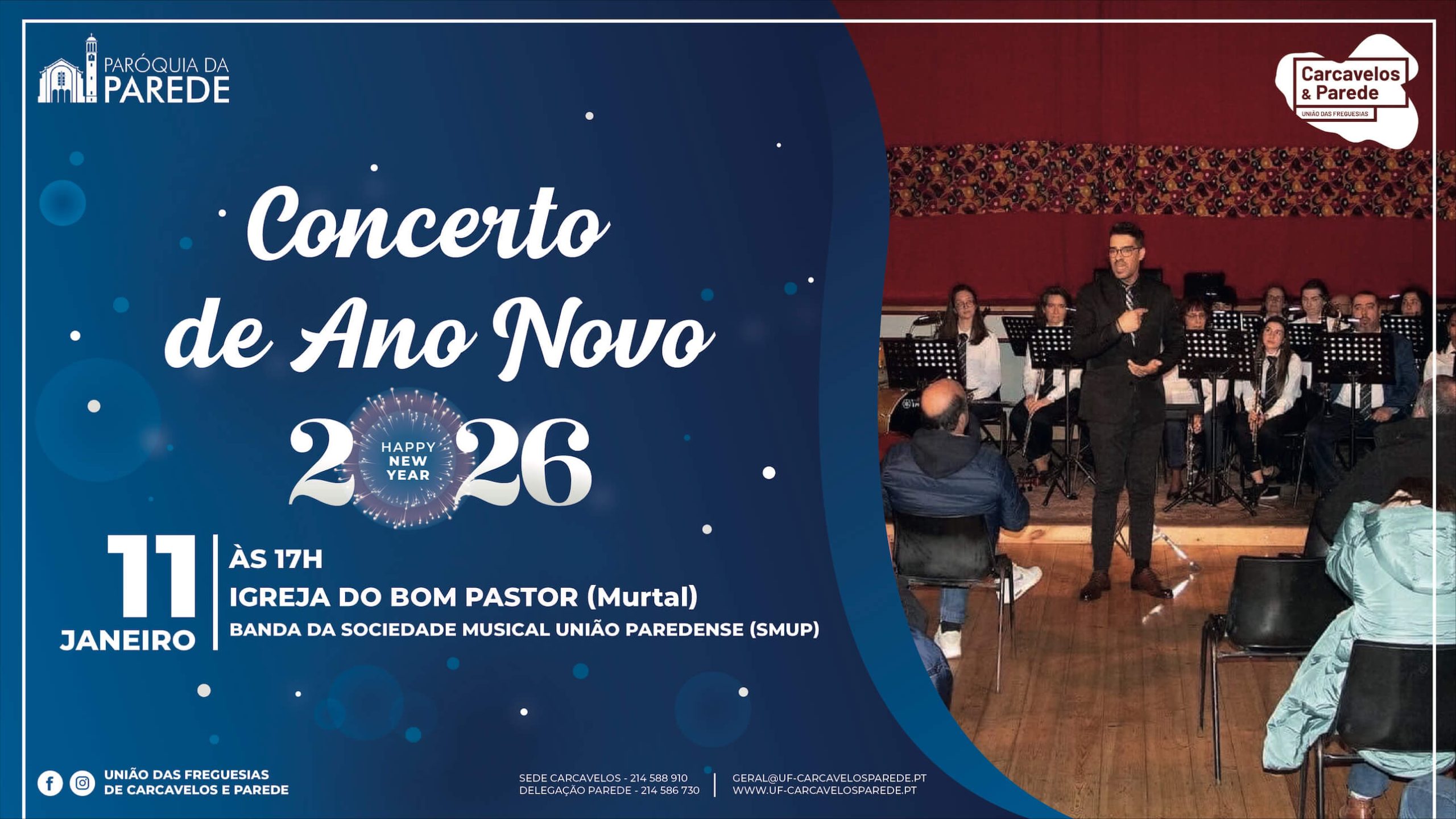 Agenda: UFCP promove dois momentos musicais especiais, que marcam a época natalÃcia e a entrada em 2026 - 2