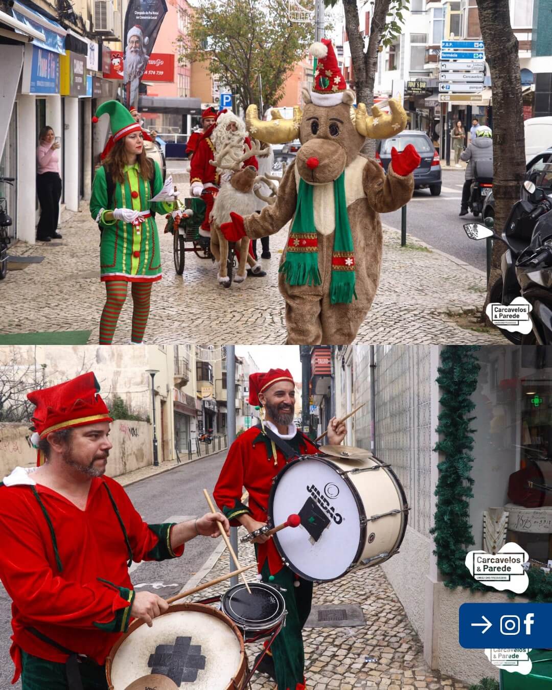 O Pai Natal chega ao comércio local3