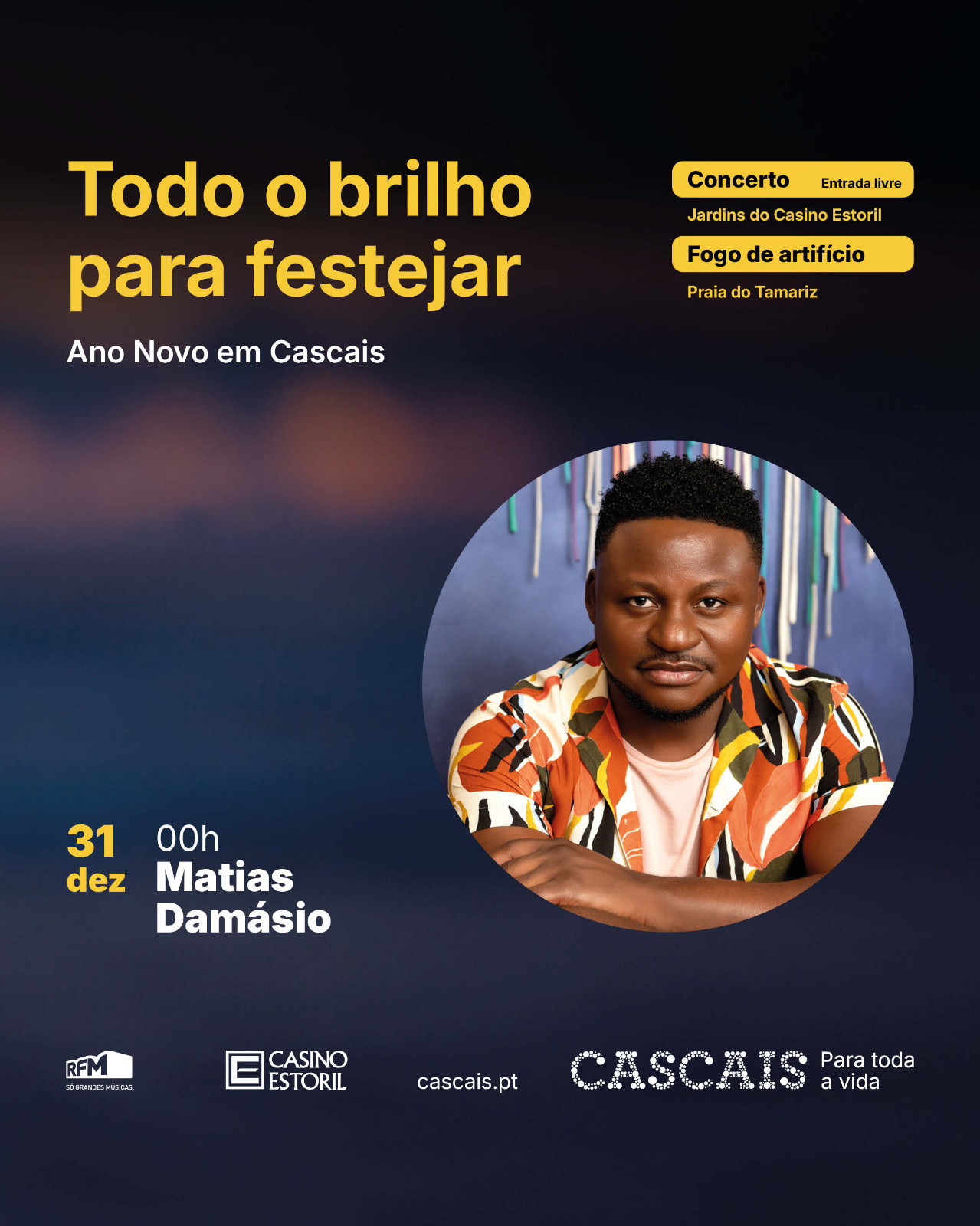 PASSAGEM E ANO | Fogo de artifÃcio, concertos e uma noite especial para despedir 2025 - 2