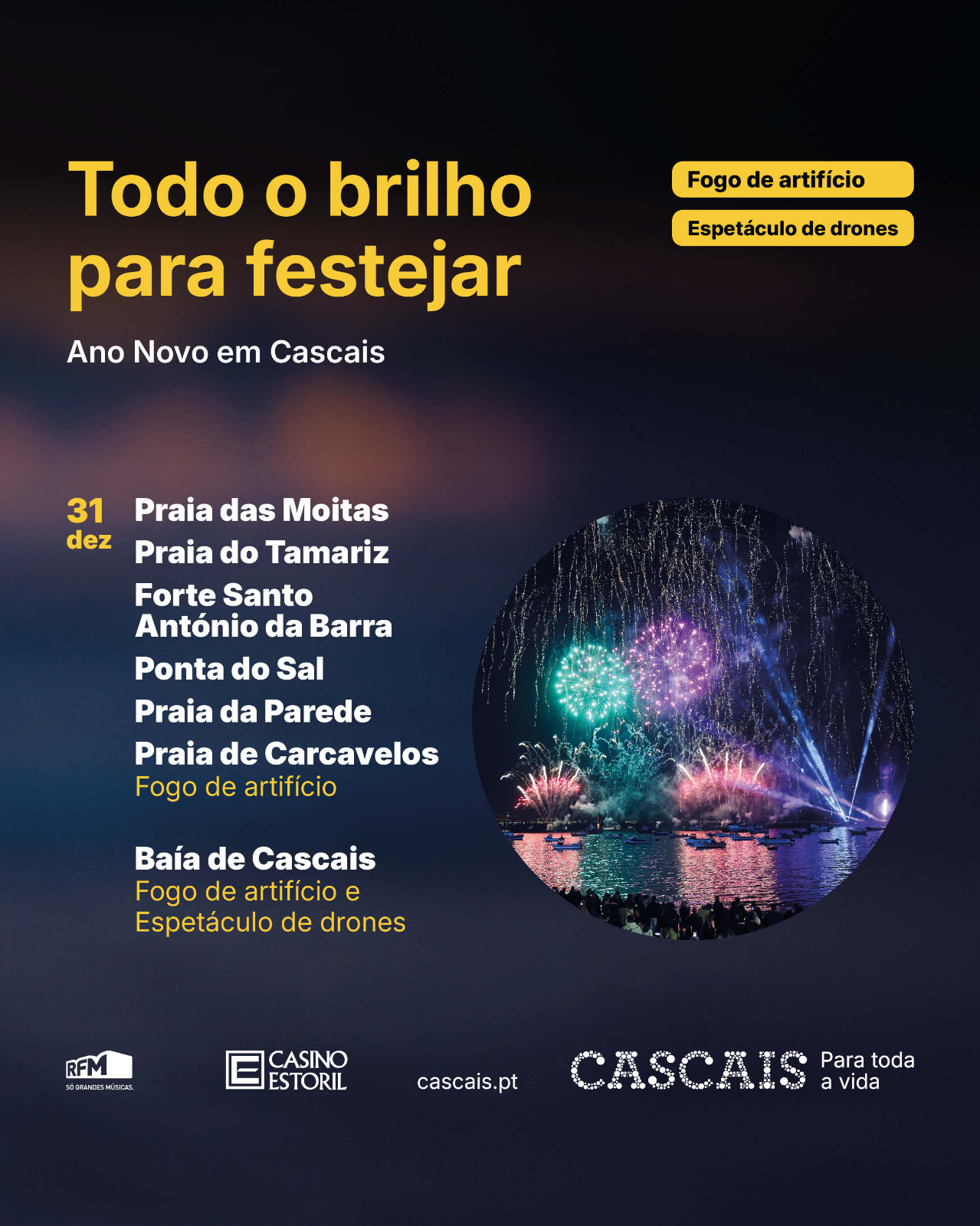 PASSAGEM E ANO | Fogo de artifÃcio, concertos e uma noite especial para despedir 2025 - 6