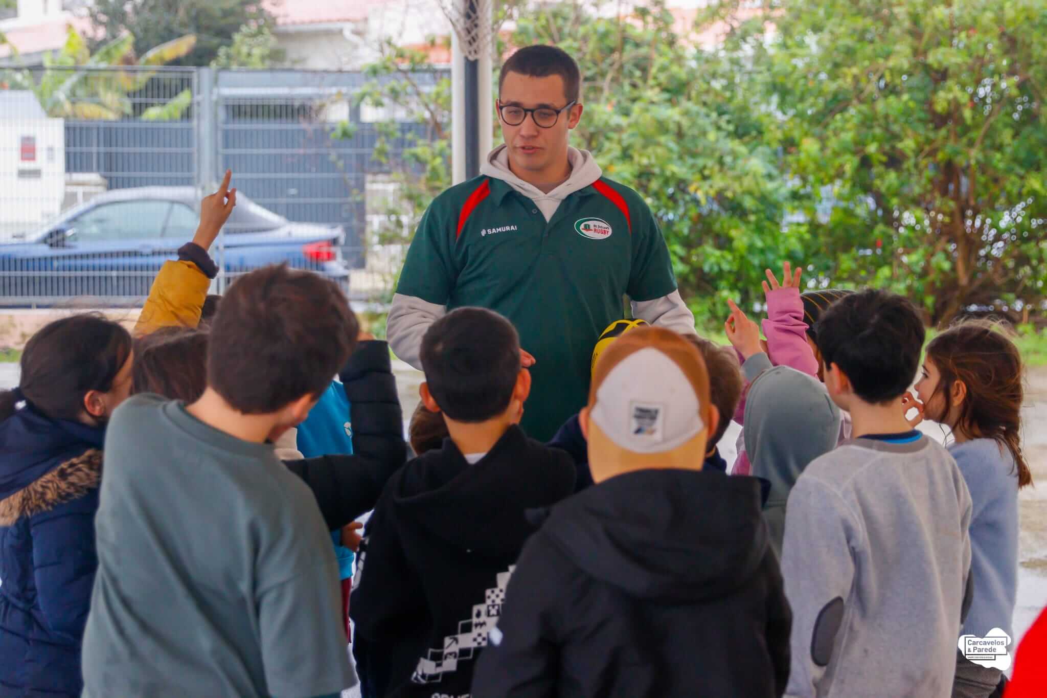 InÃcio da AEC de Râguebi nas nossas escolas - 4