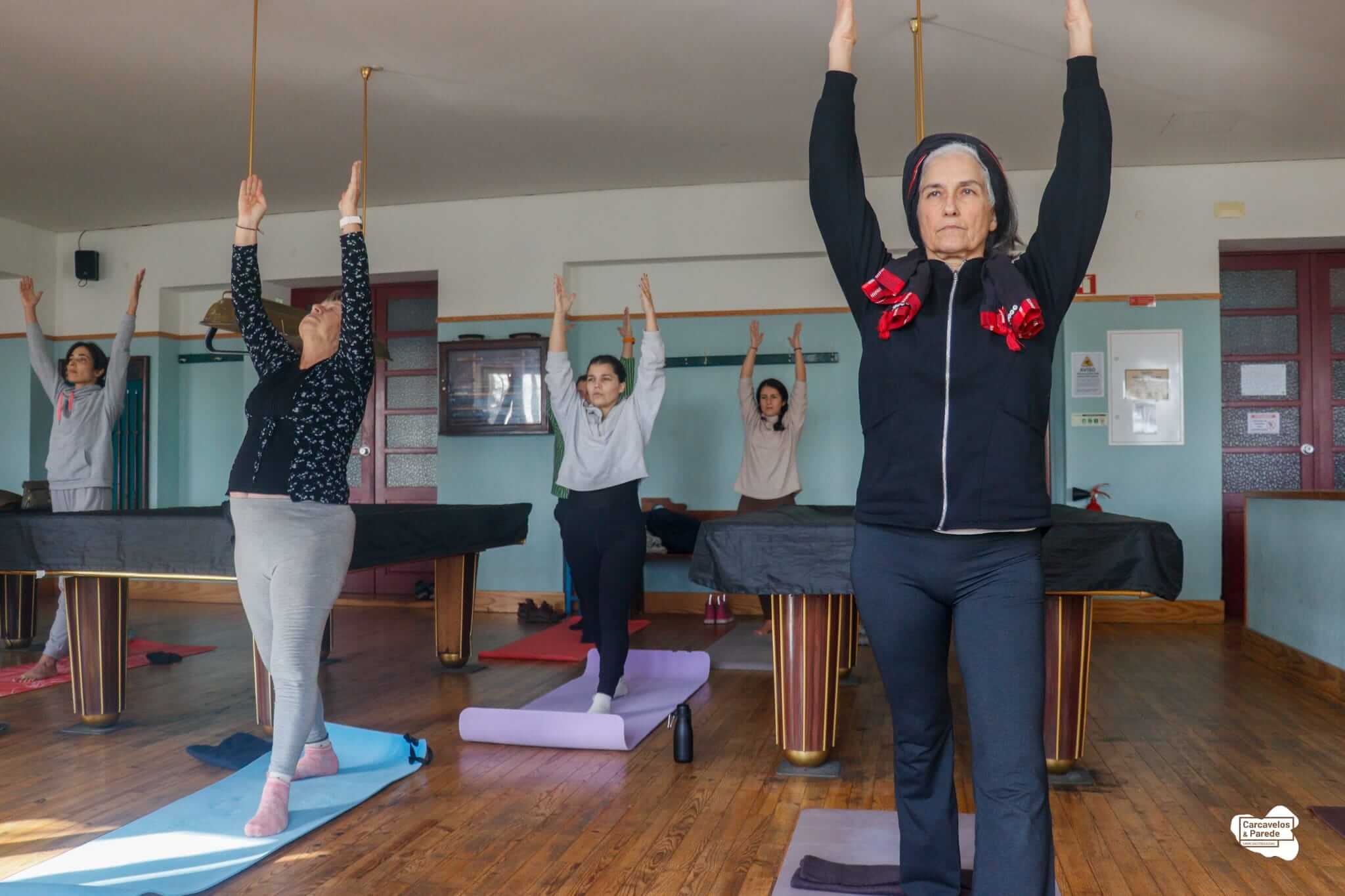 Aula de Yoga para a comunidade - 3
