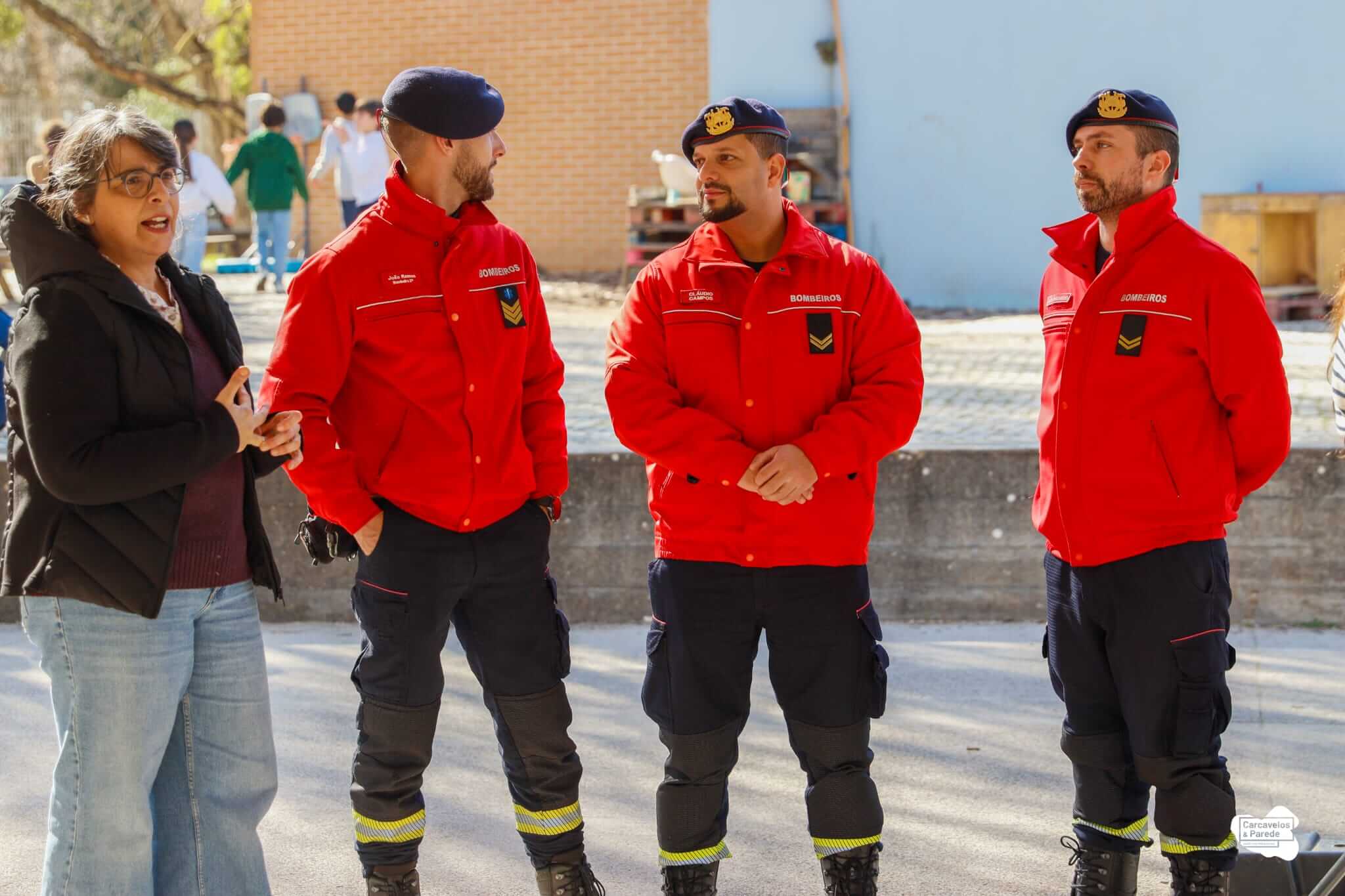 Simulacro de sismo na EB Lombos - 4