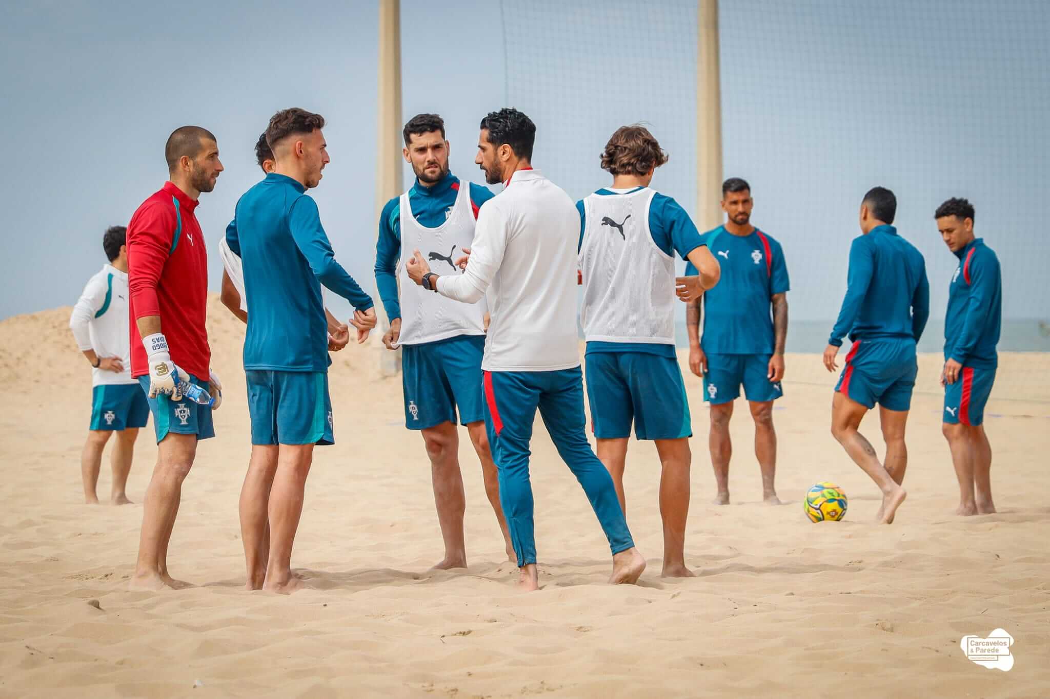 Praia de Carcavelos recebe estágio da Seleção Nacional de Futebol de Praia - 4