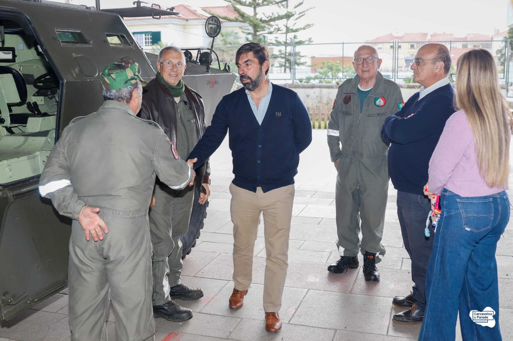 Visita de Estudo ao Chaimite na Escola Secundária de Carcavelos - 1