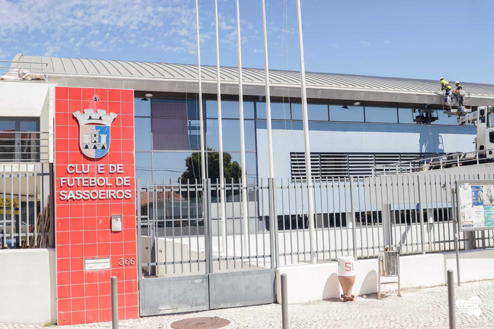Obras no Pavilhão do Clube de Futebol de Sassoeiros (1)