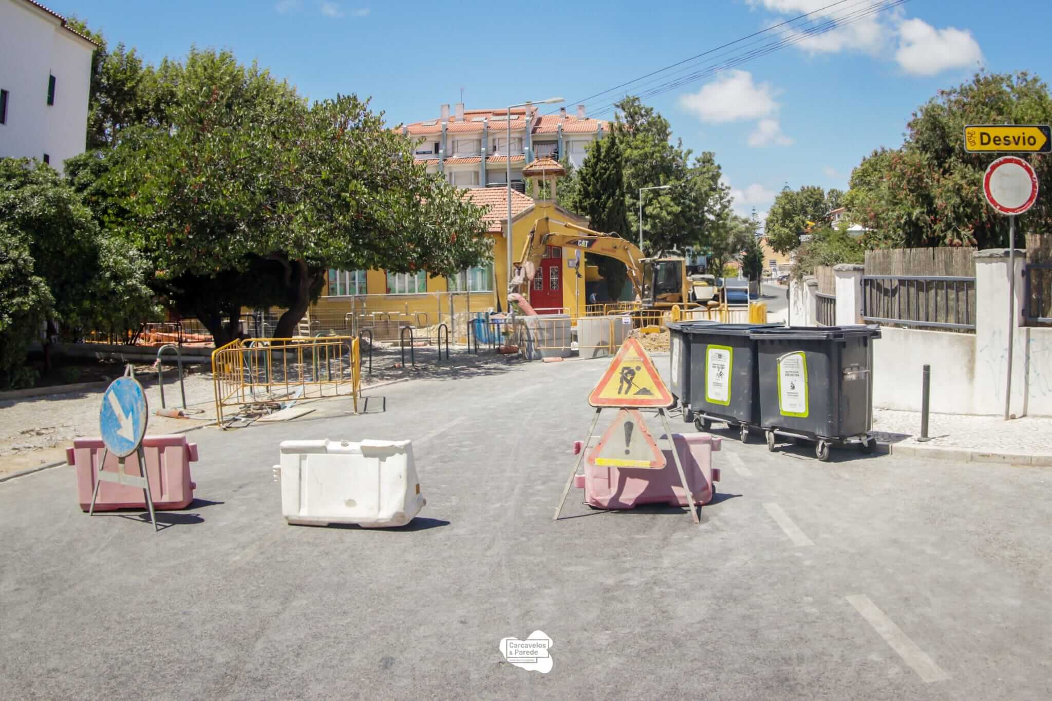 Alterações de trânsito na Avenida da República, Parede (2)