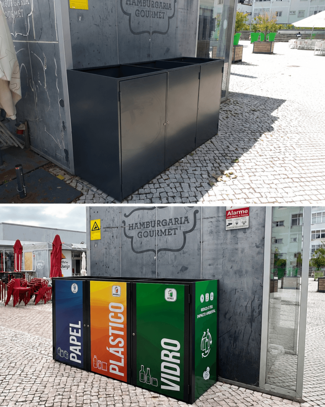 Mercado de Carcavelos - Ecopontos renovados (2)